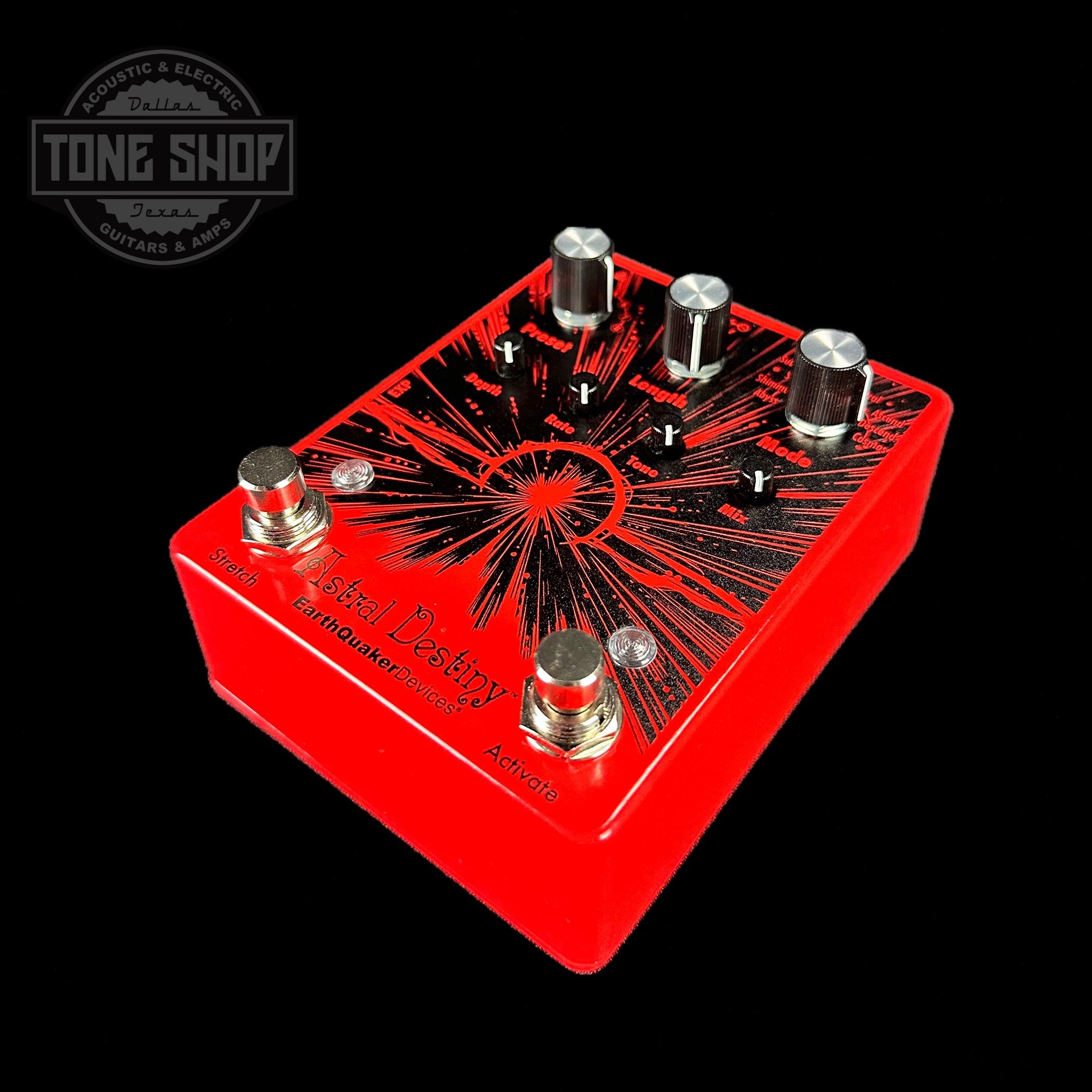 EarthQuaker Devices Astral Destiny Tone Shop Custom Candy Apple Red