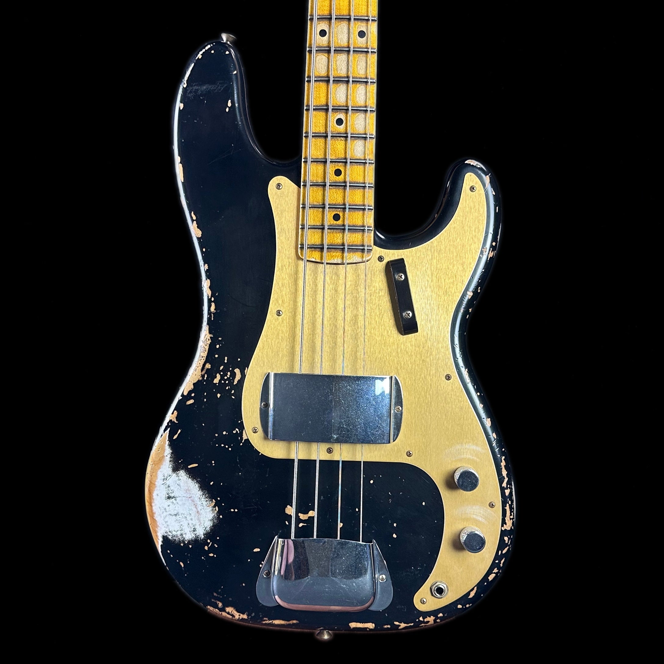 Fender Custom Shop '60s Jazz Bass Relic Aztec Gold - www.isoc.ne.tz