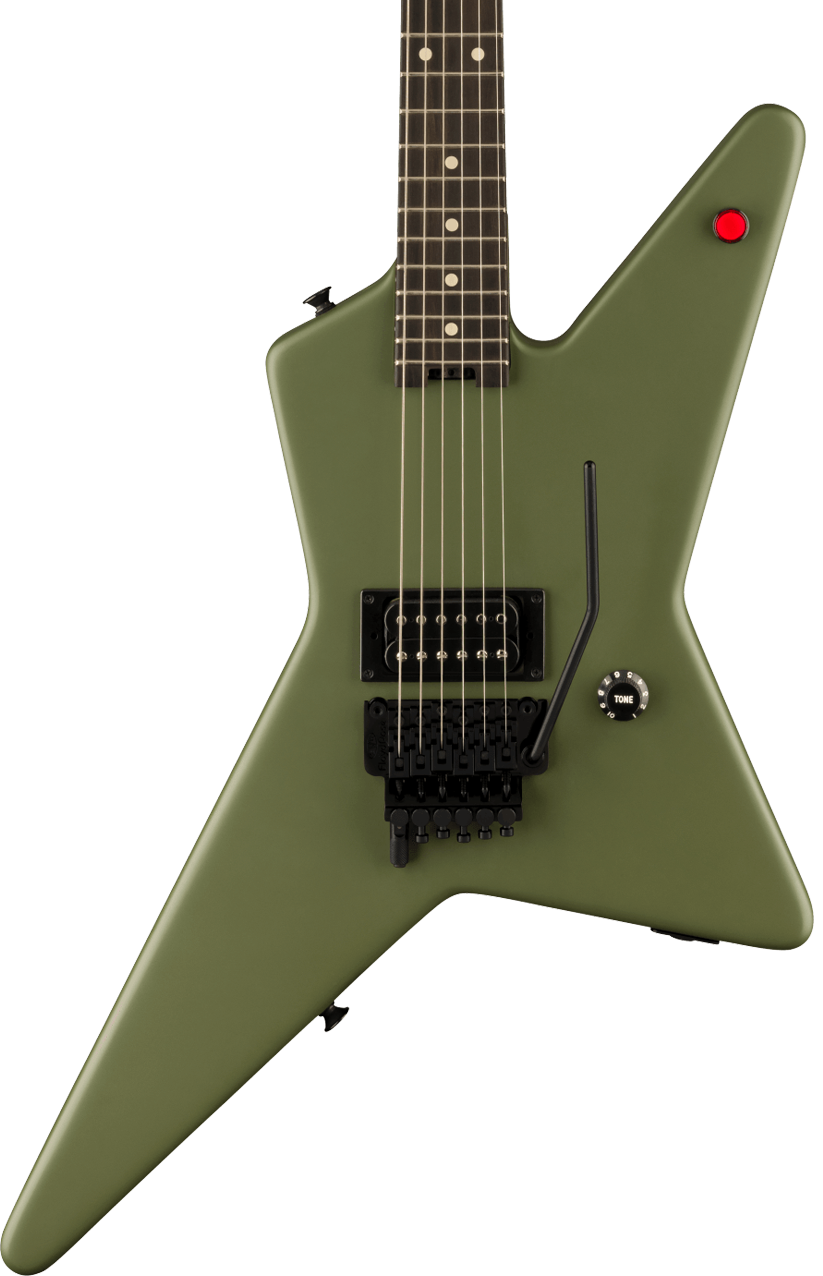 EVH Limited Edition Star Matte Army Drab w/bag