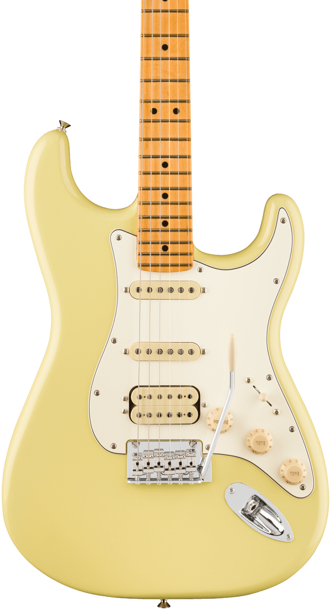 Fender Player II Stratocaster HSS Maple Fingerboard Hialeah Yellow – Tone  Shop Guitars