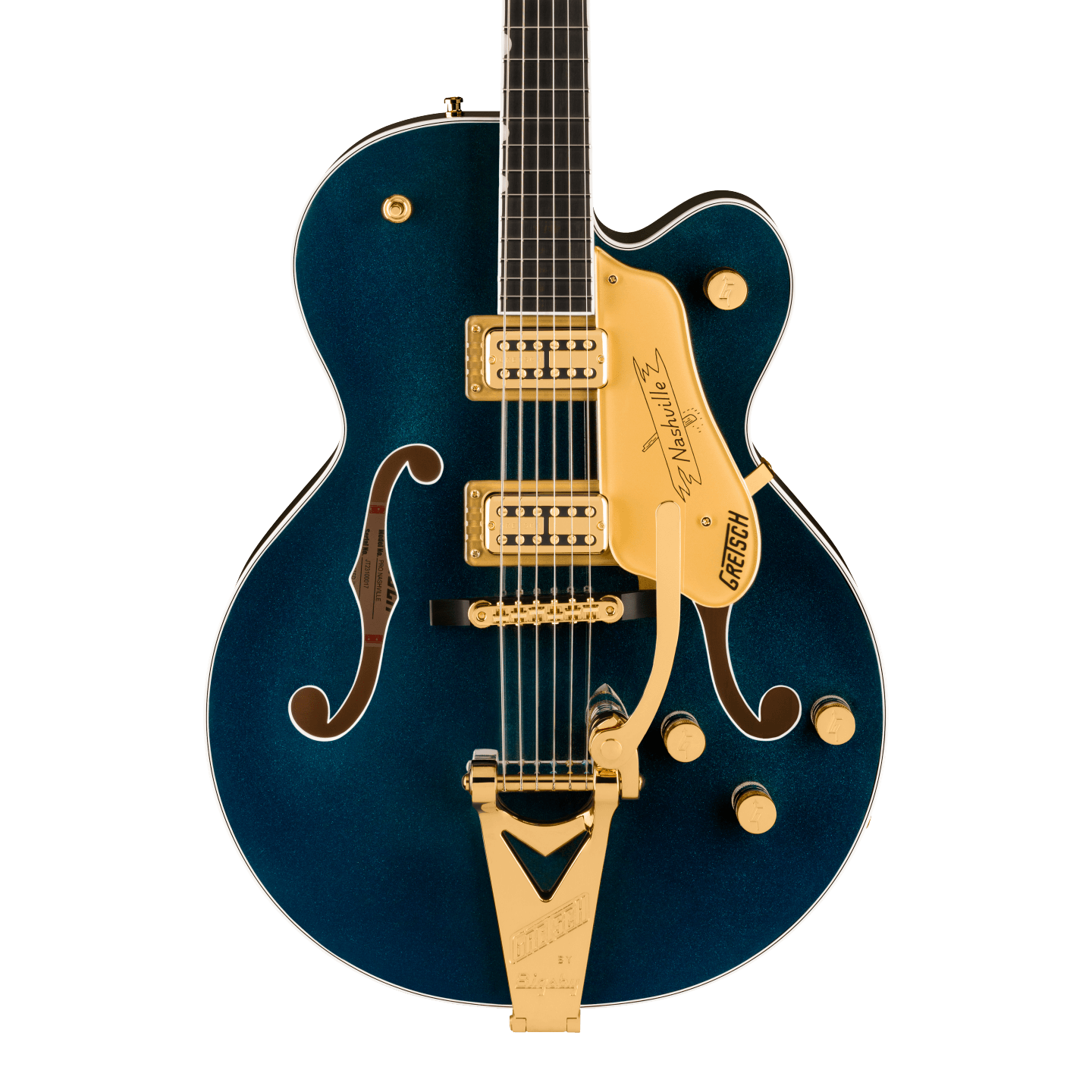 Gretsch Professional Nashville Hollowbody Midnight Sapphire w/case – Tone  Shop Guitars