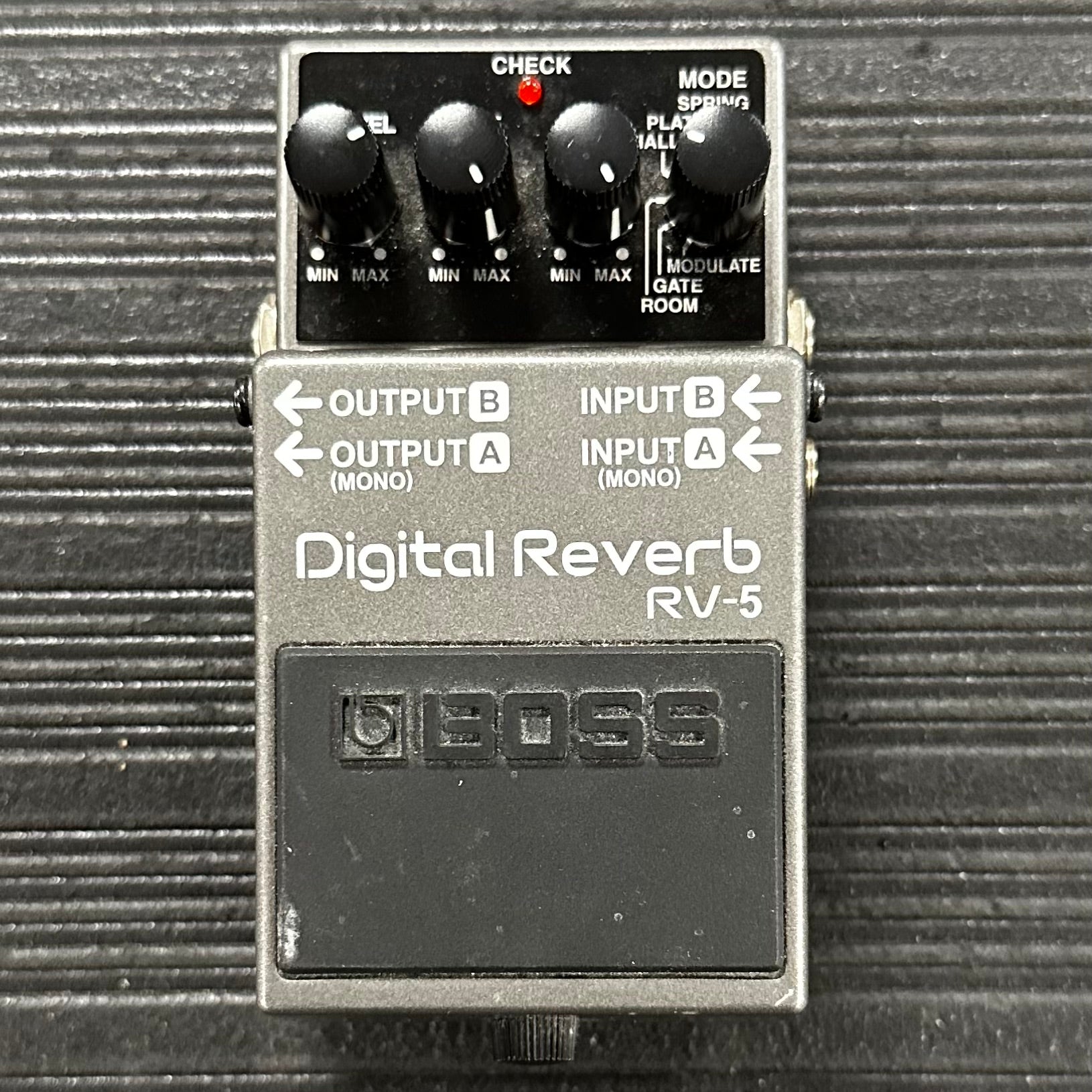 Used Boss RV-5 Reverb Pedal Gray Label MIT TSS3640