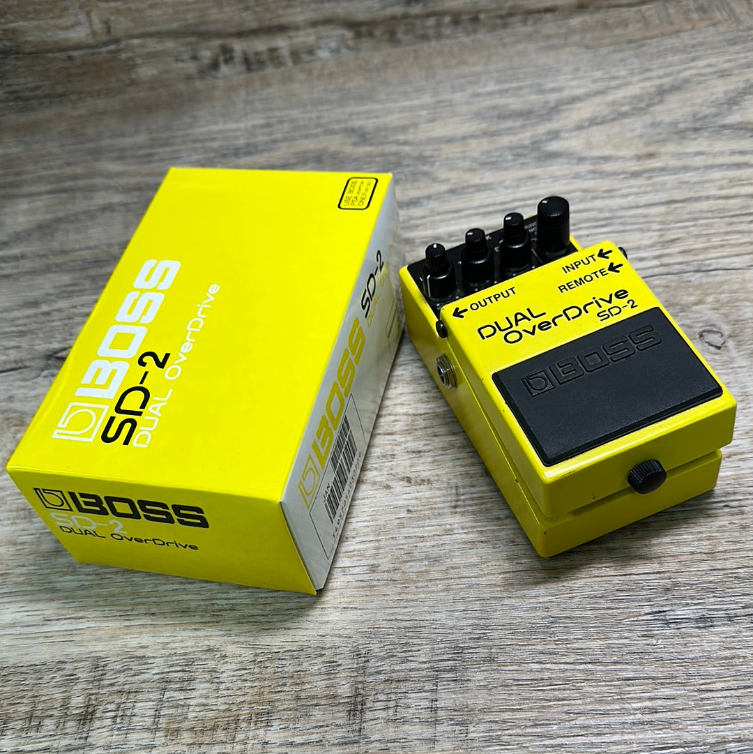 Used Boss SD-2 Dual Overdrive w/box TSU14833