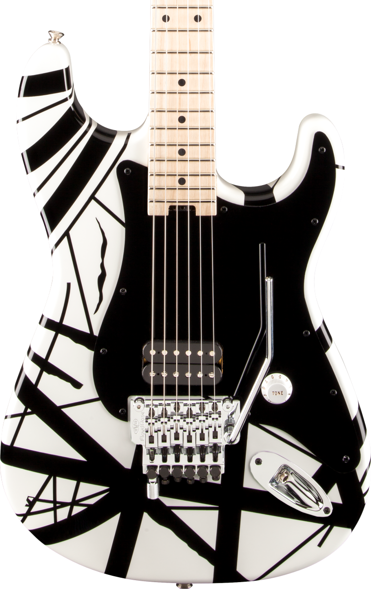 Evh black and white guitar deals original