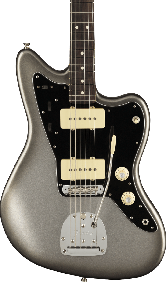 Fender American Professional II Jazzmaster RW Mercury w/case