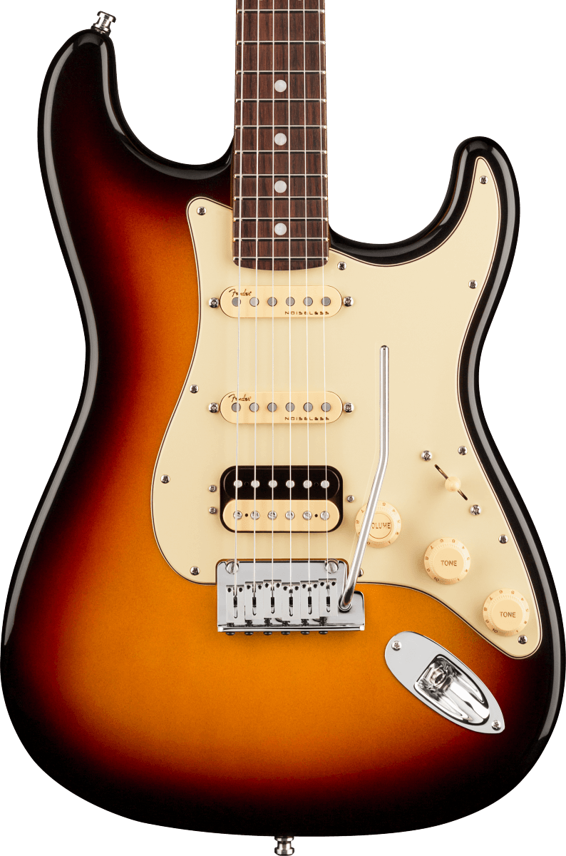Fender American Ultra Stratocaster HSS RW Ultraburst w/case