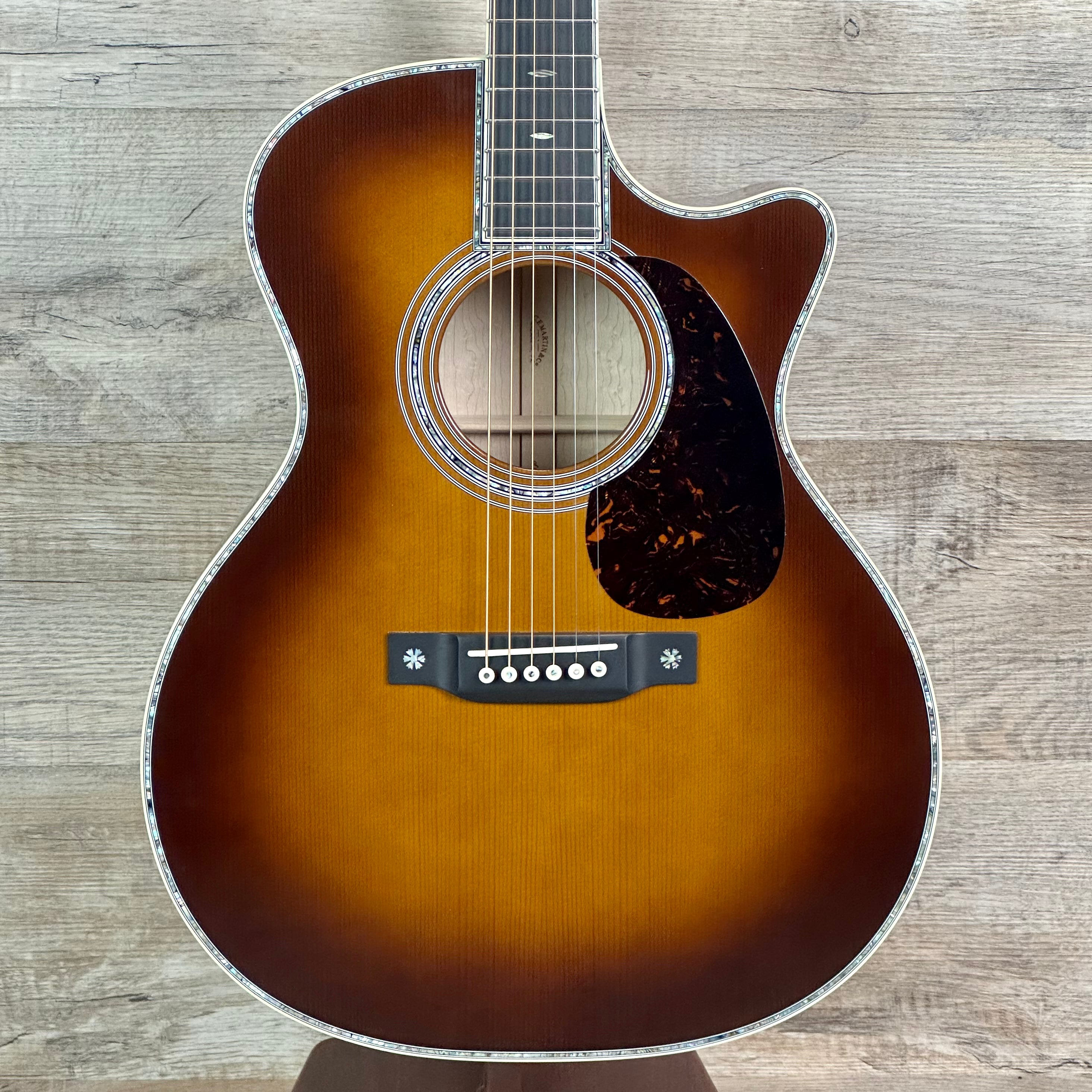 Martin Custom Shop 42 Style GPC-14F Ambertone High Altitude Swiss/Bird