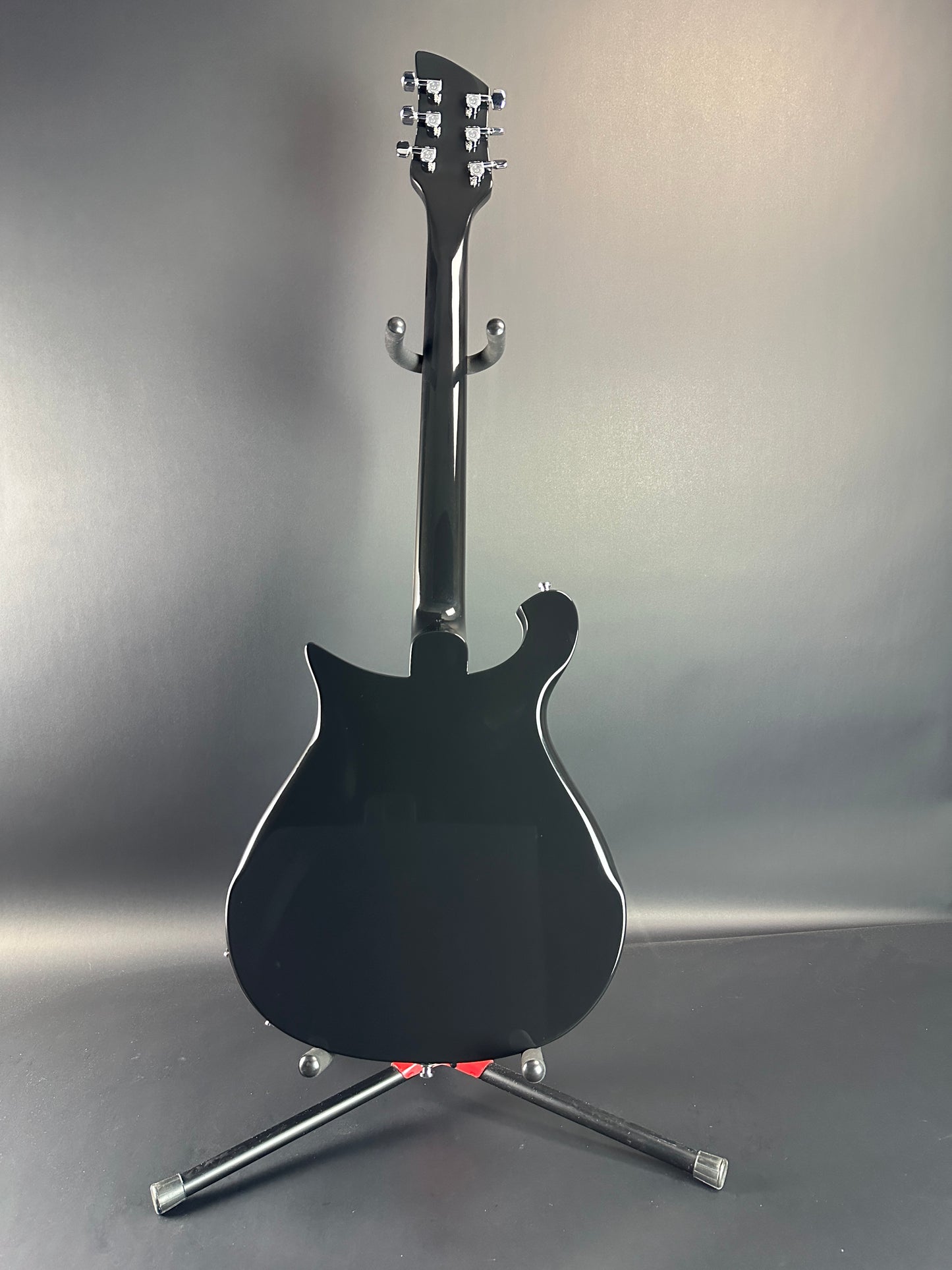 Full back of Used Rickenbacker 620 Black.