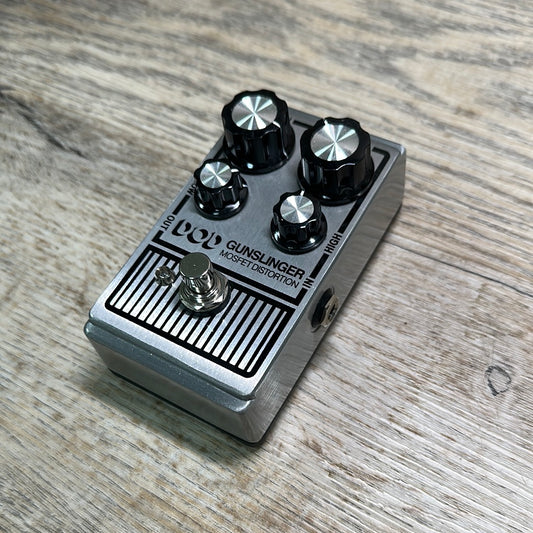 Top of Used DOD Gunslinger Mosfet Distortion.