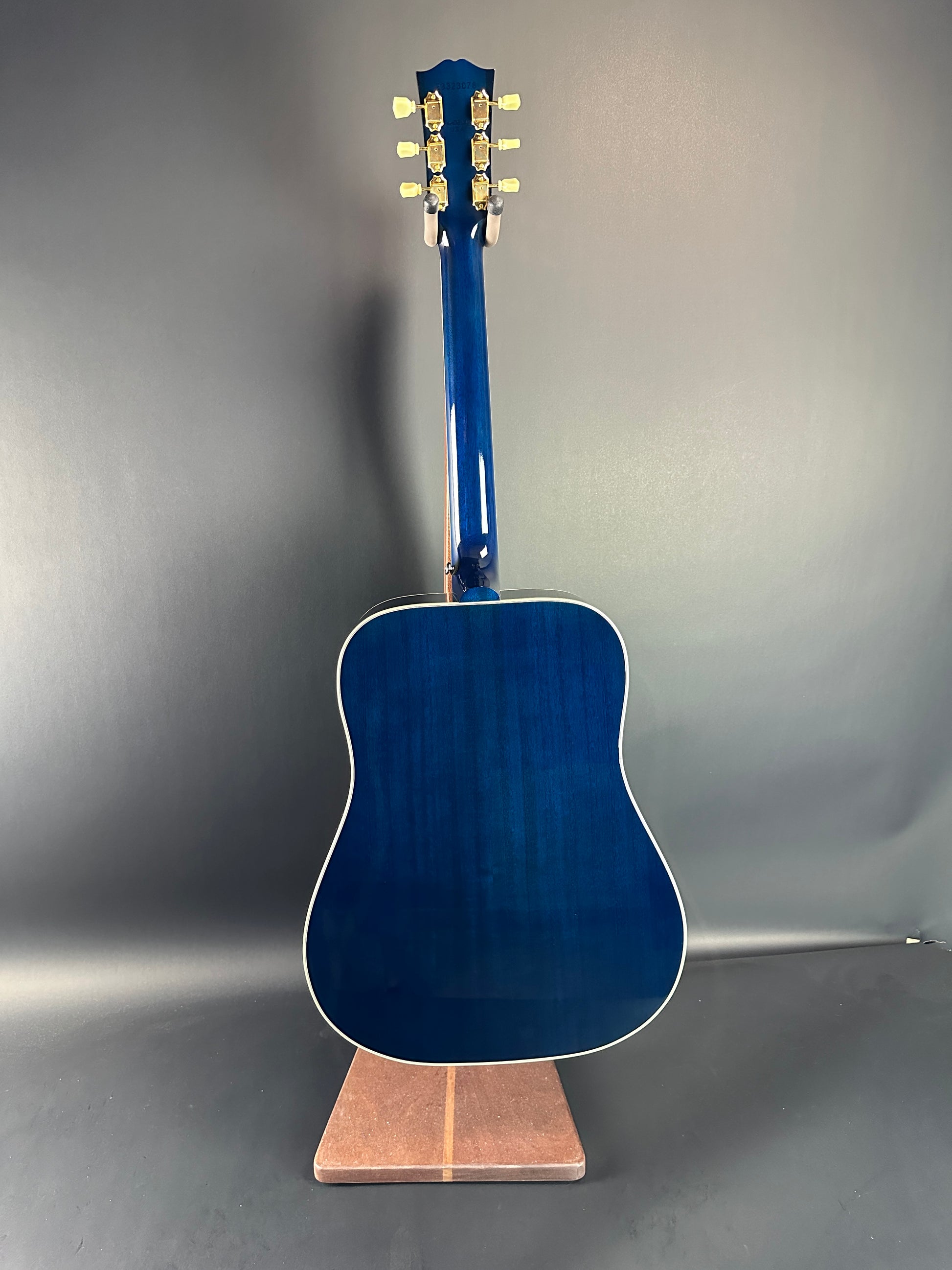 Full back of Used Gibson Bluebird Miranda Lambert Signature.