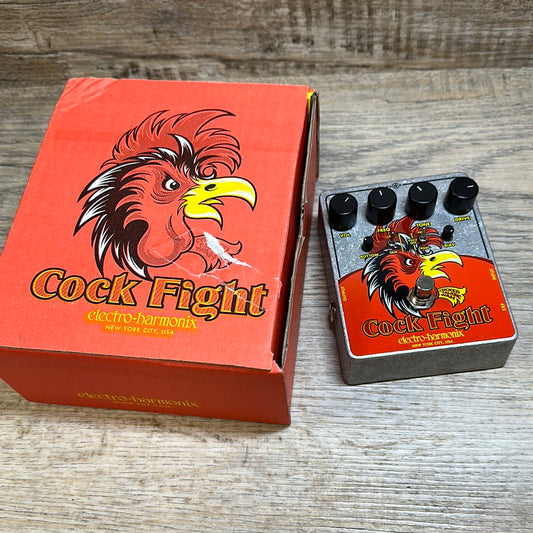 Top angle of Used Electro Harmonix Cock Fight w/box TSU15279.