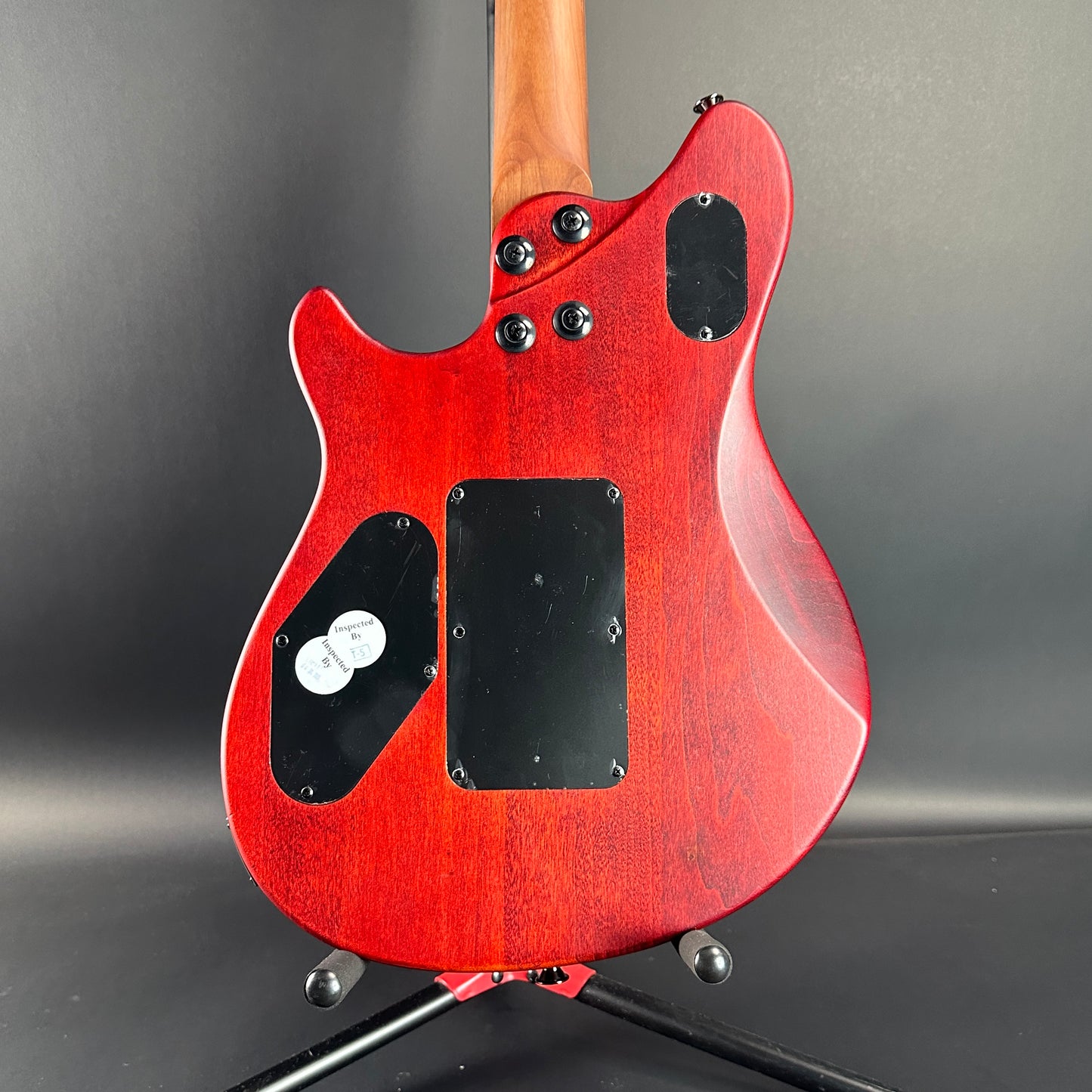 Back of Used EVH Wolfgang Standard Ziricote.