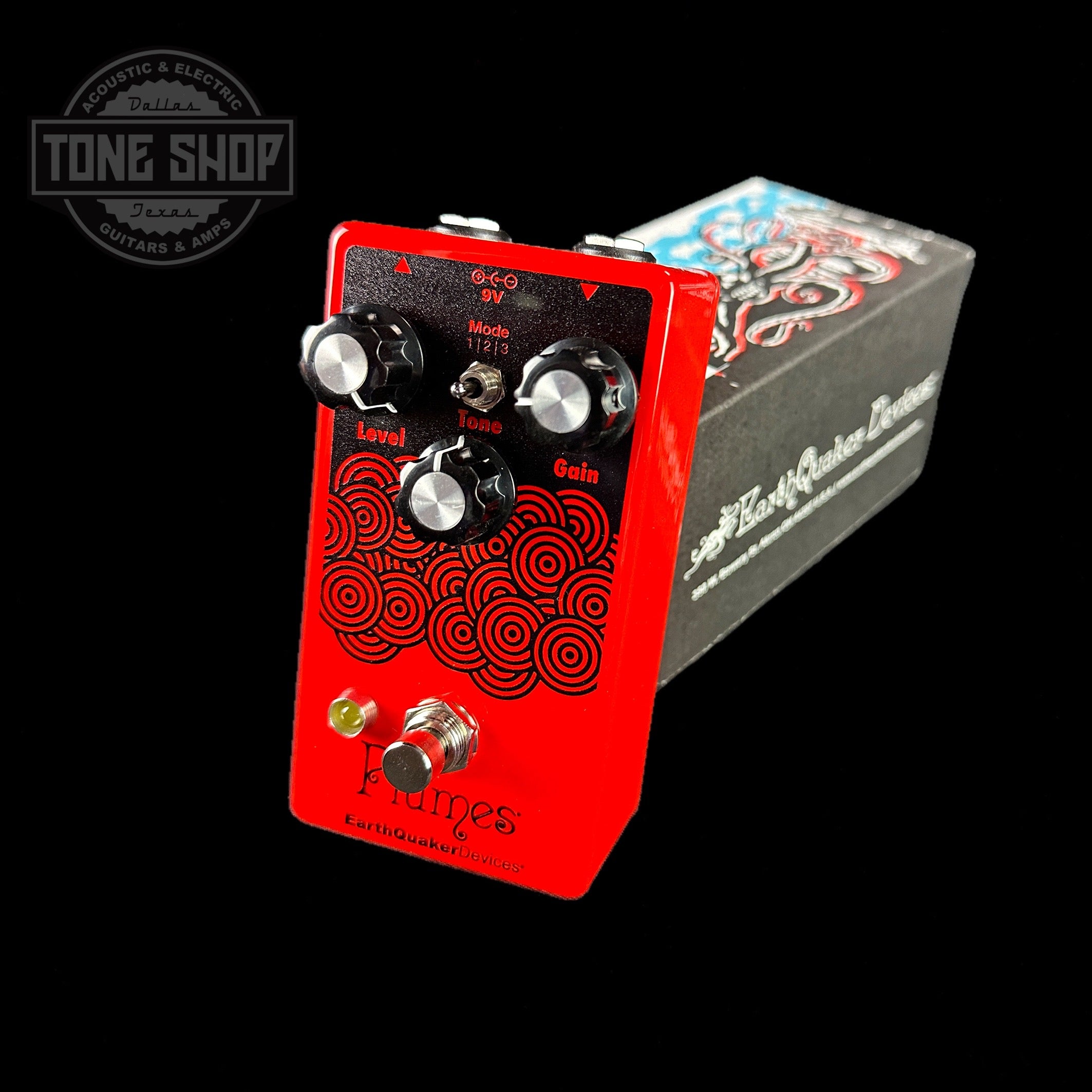 EarthQuaker Devices Plumes Tone Shop Custom Candy Apple Red – Tone