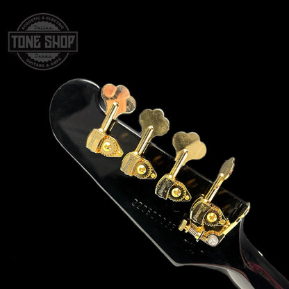 Back of headstock of Used Gibson Rex Brown Thunderbird Ebony.