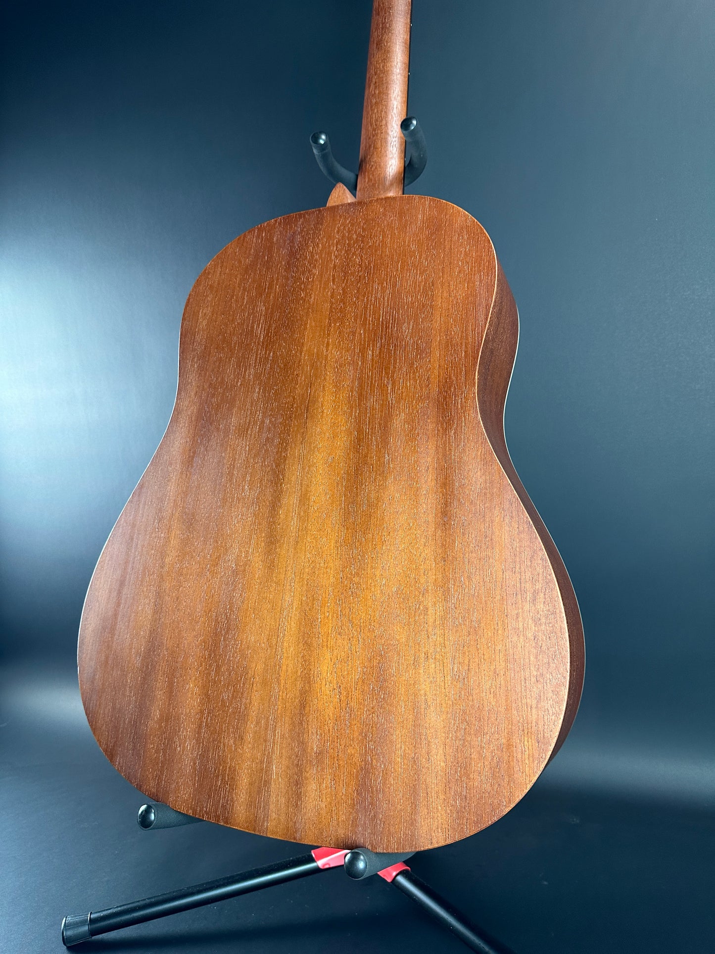 Back angle of Used Martin DSS-17 Whiskey Sunset.