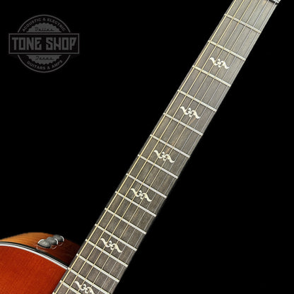 Fretboard of Used Taylor 424ce Ltd Urban Ash Autumn Burst.