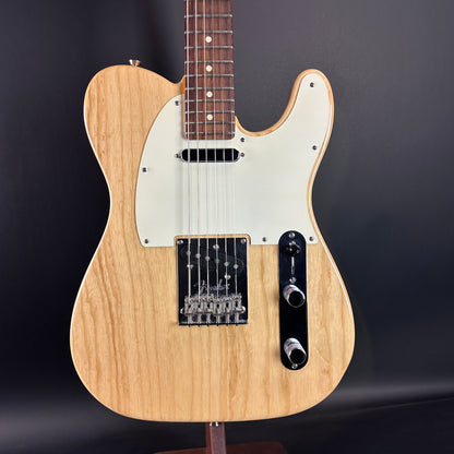 Front of Used Fender American Standard Tele RW Natural.