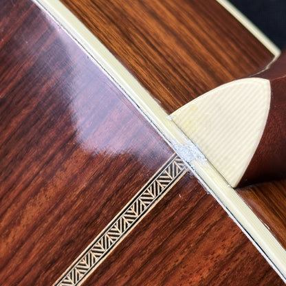 Binding repair at neck joint of Used Martin HD-28V.