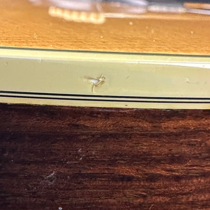 Small ding on edge of Used Guild D-35.