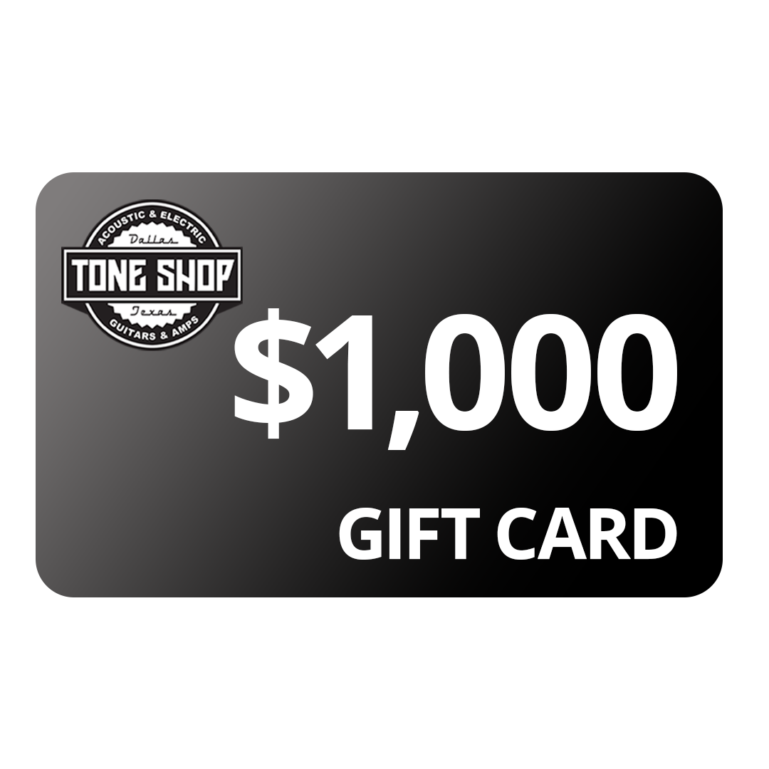 Tone Shop Guitars Gift Cards