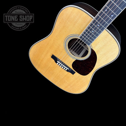 Front angle of Used Martin HD-35 Natural.