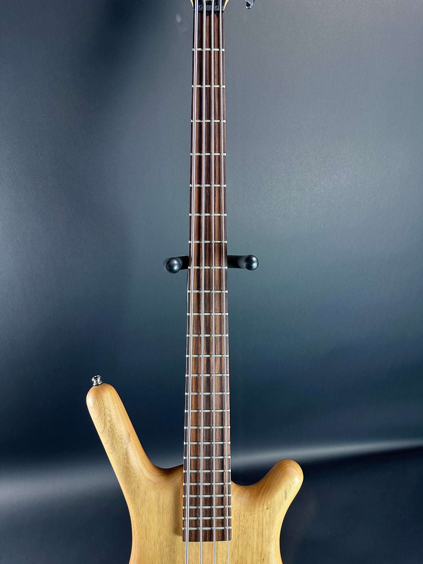 Fretboard of Used Warwick Corvette Rock Bass.