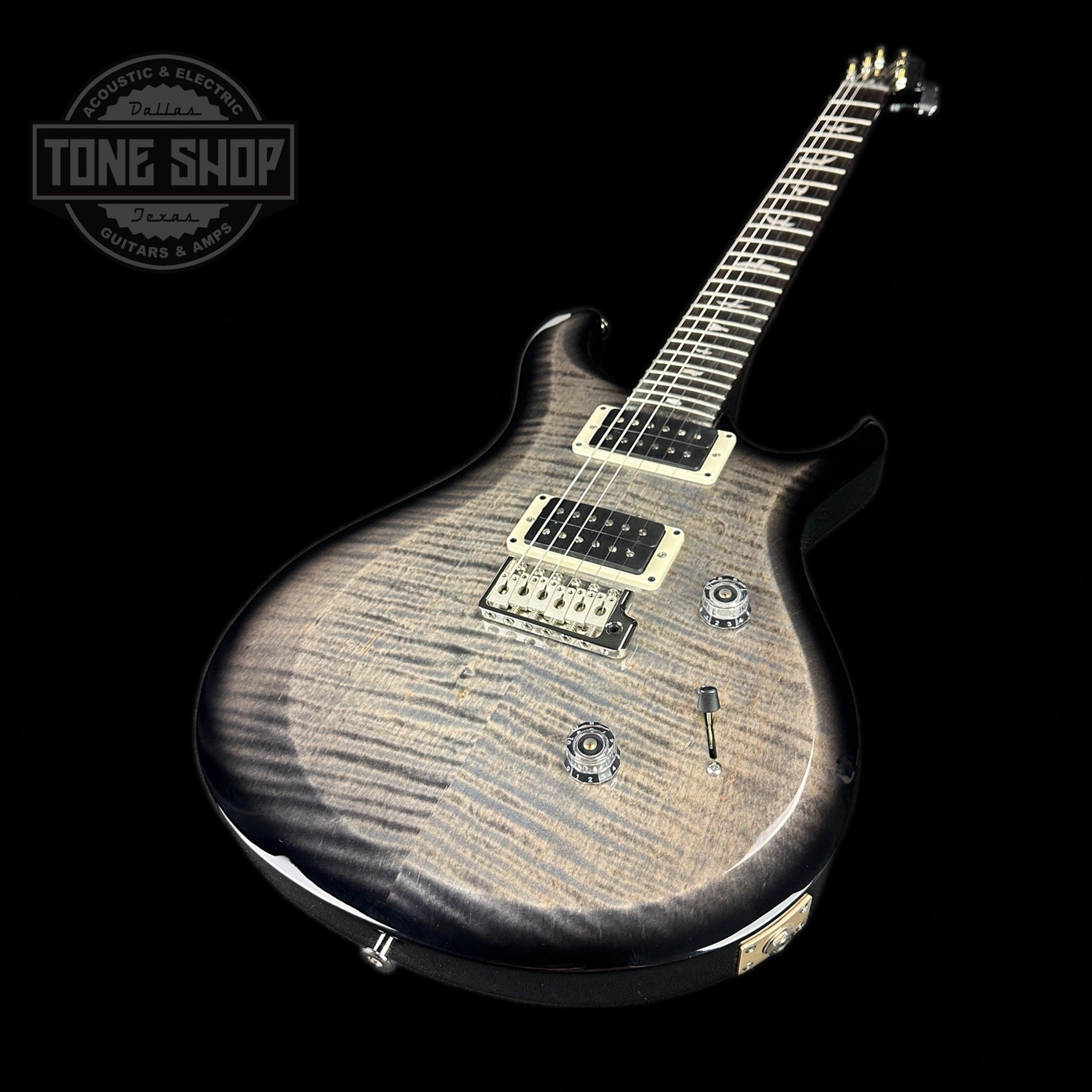 PRS 10th Anniversary S2 Custom 24 Faded Gray Black Burst w/bag