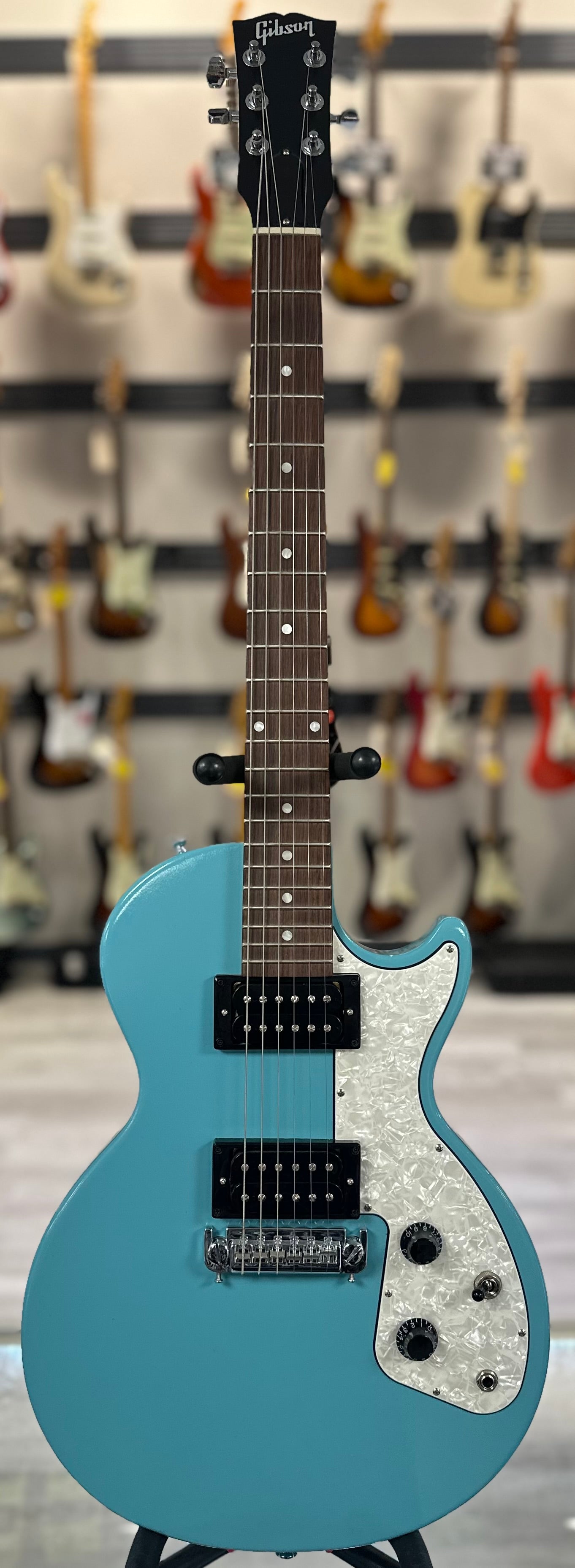 Used Gibson S-Series M2 Teal Blue w/bag TSS4670