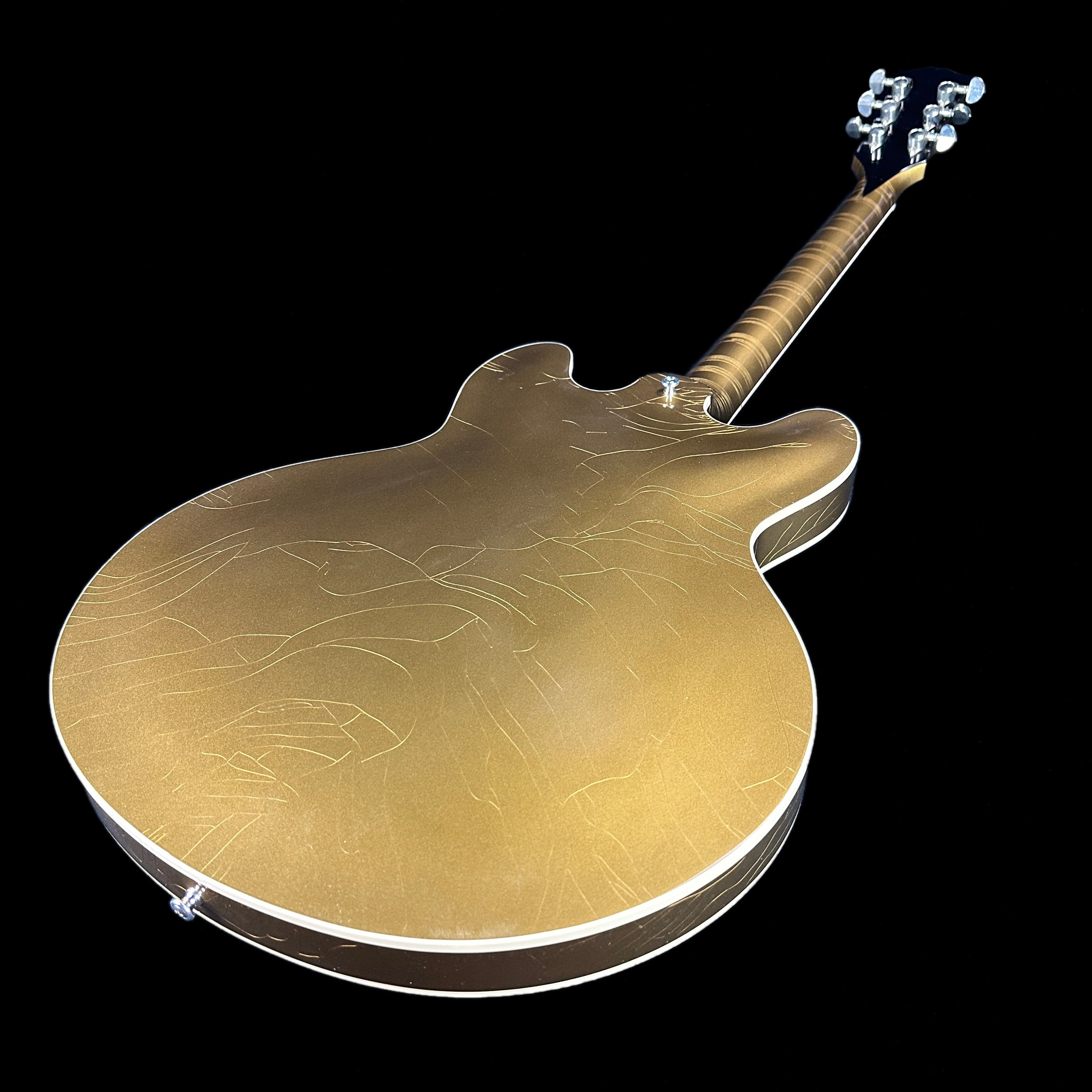 Gibson Custom Shop M2M 1964 ES-335 Reissue Double Gold w/Black Stinger  Murphy Lab Ultra Light Aged w/case