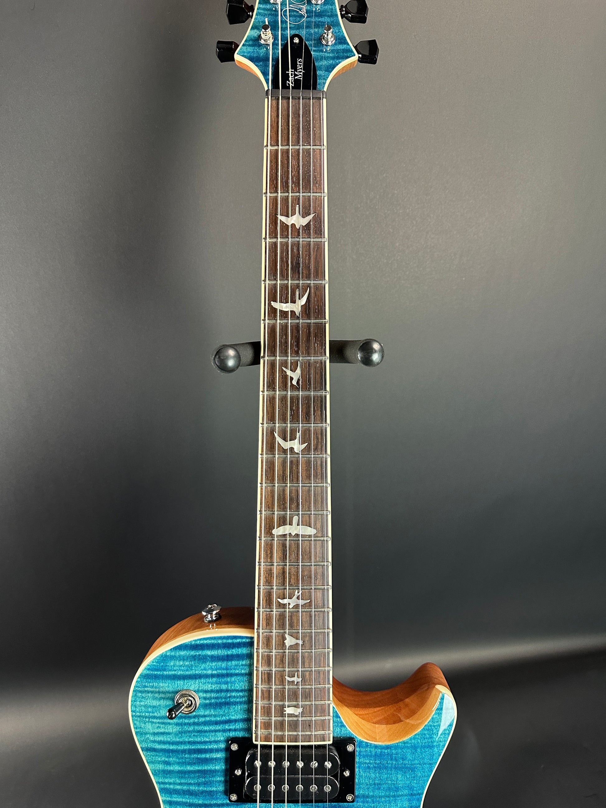 Fretboard of Used PRS SE Zach Myers.