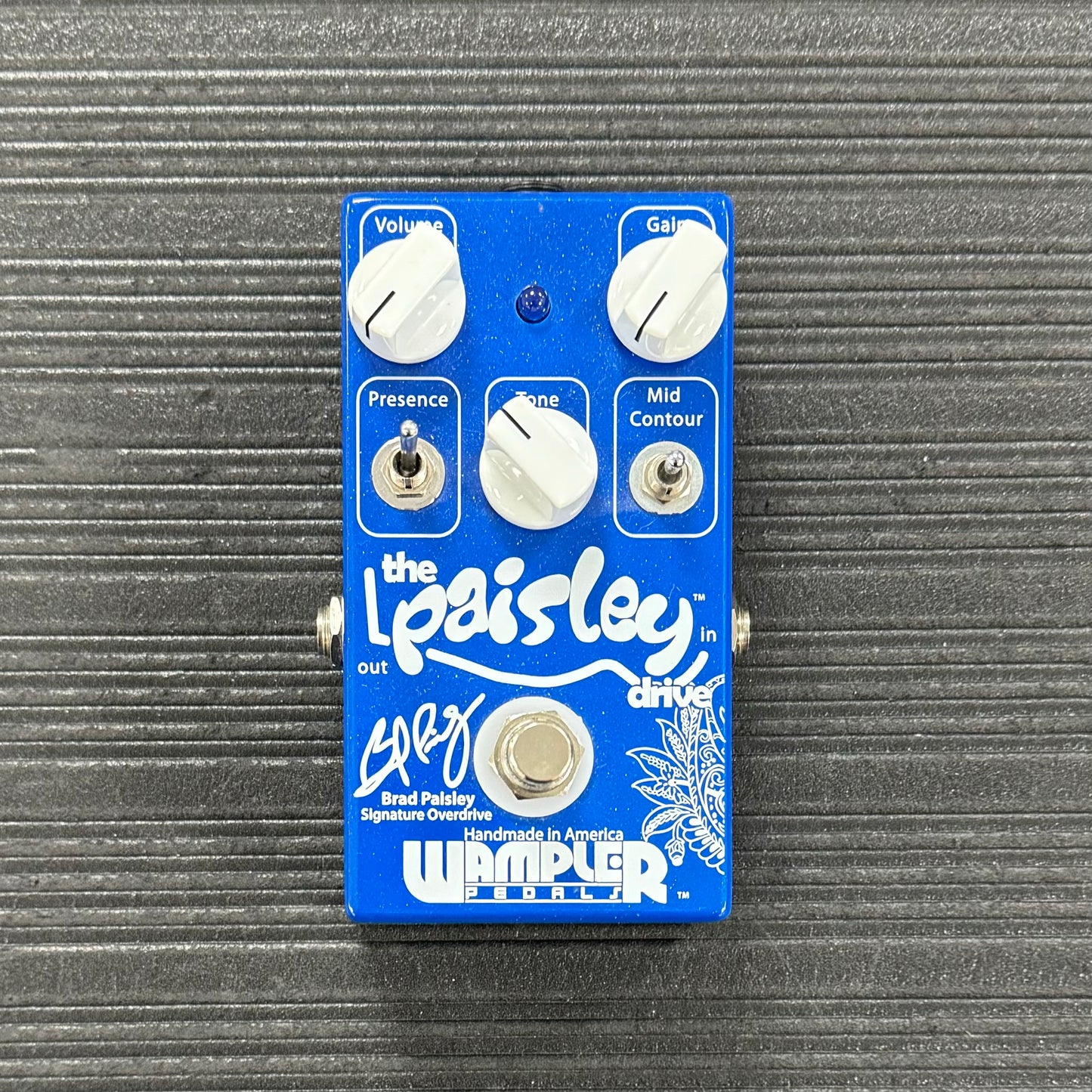 Top of Used Wampler Paisley Drive w/box