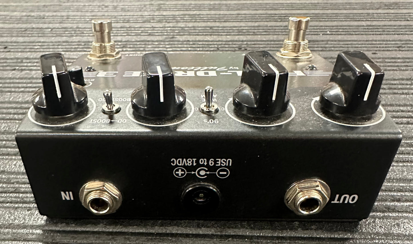 Back of Used Fulltone Fulldrive 3 Overdrive TSS4435