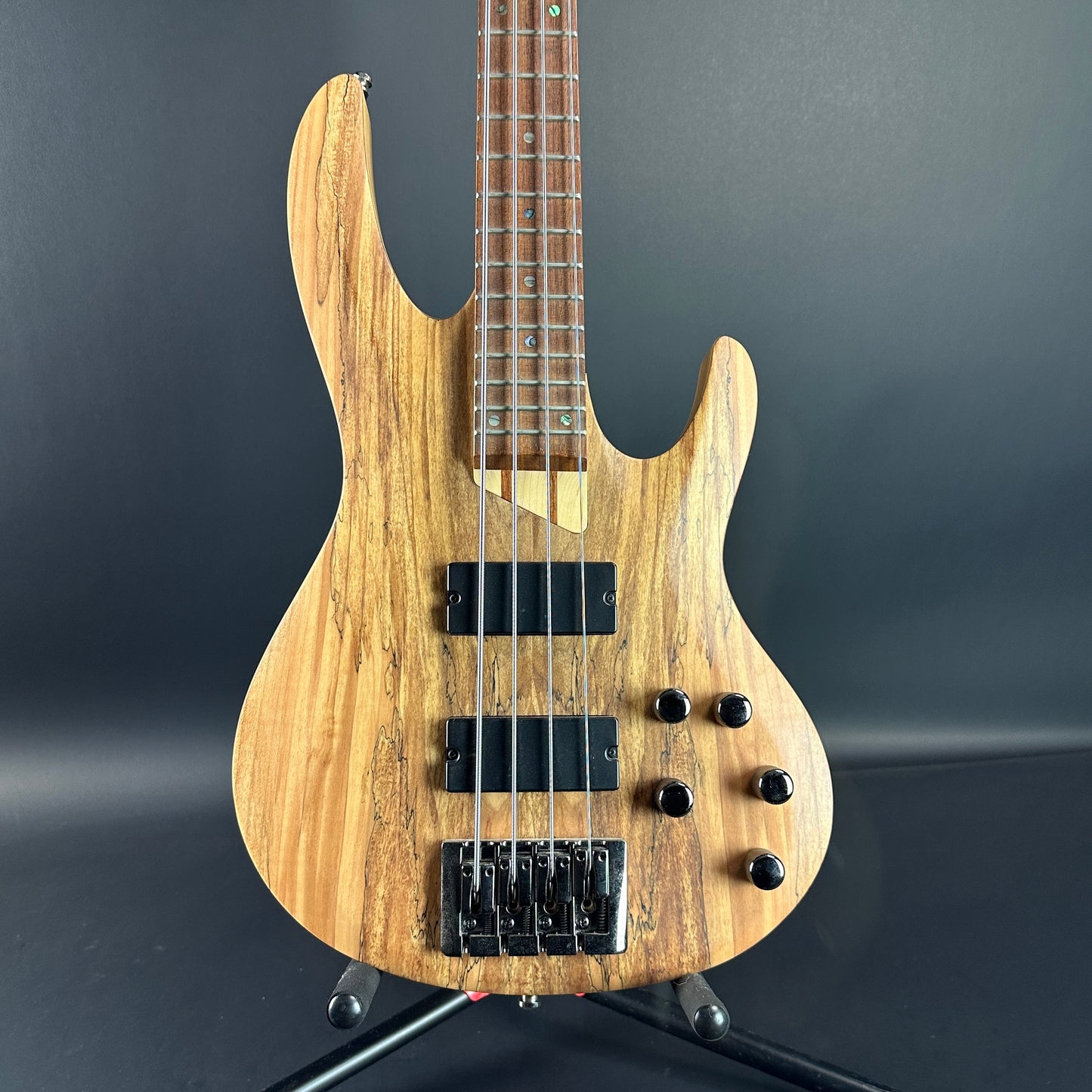 Front of Used ESP LTD B-204SM Bass.