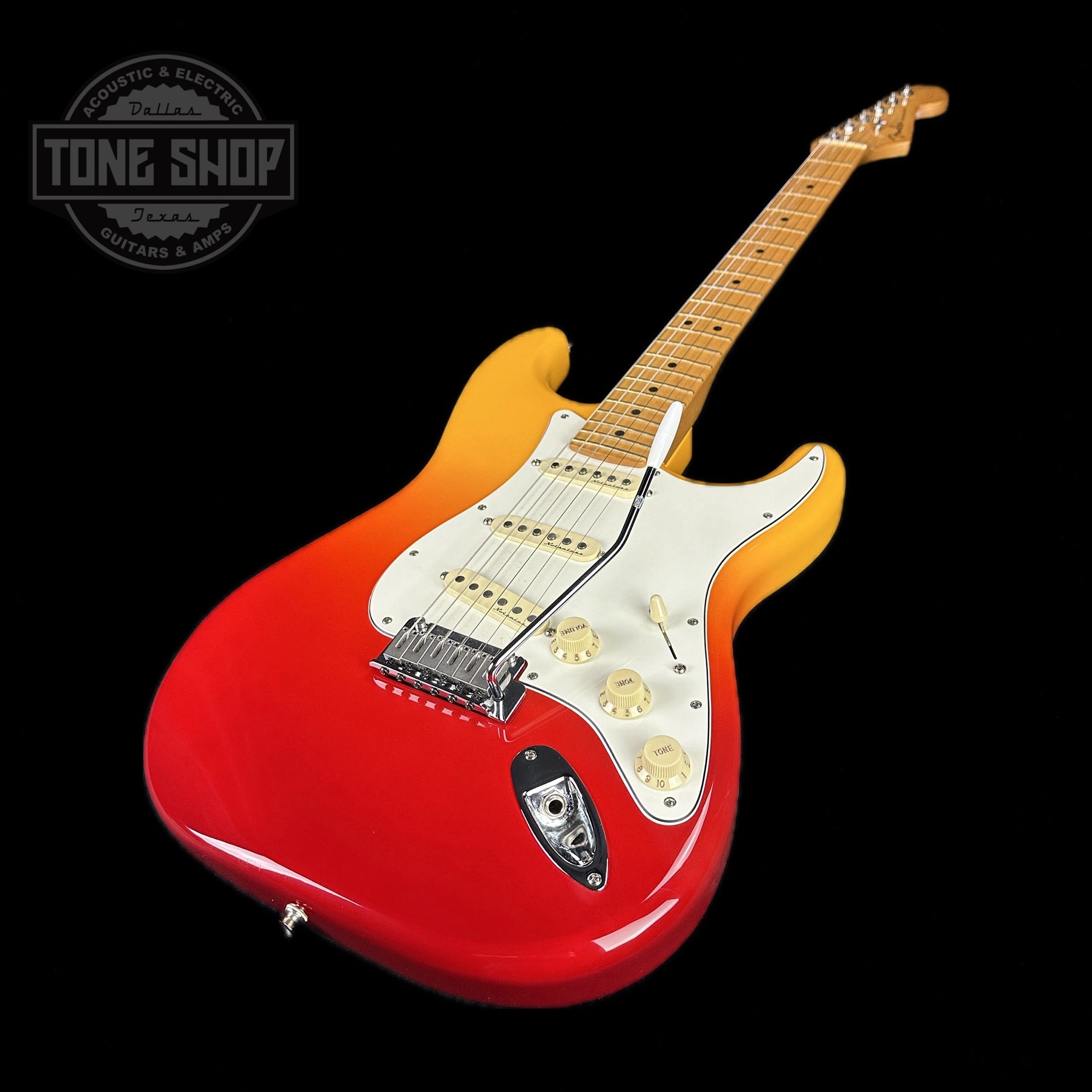 Used 2021 Fender Player Plus Strat Tequila Sunrise TSU16459 – Tone 