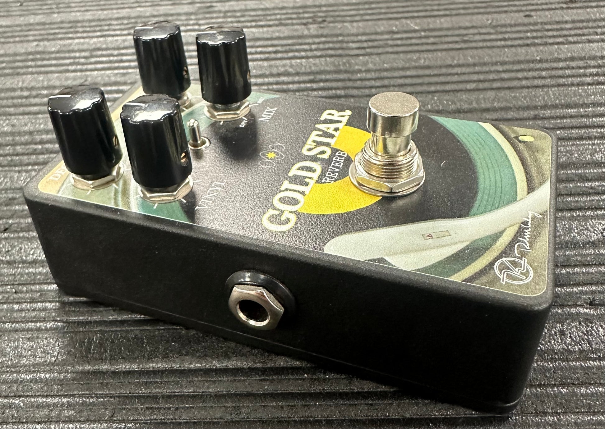 Side of Used Keeley Goldstar Reverb Pedal TSS4453