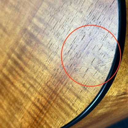 Scratches of Used Taylor 224ce-K DLX.