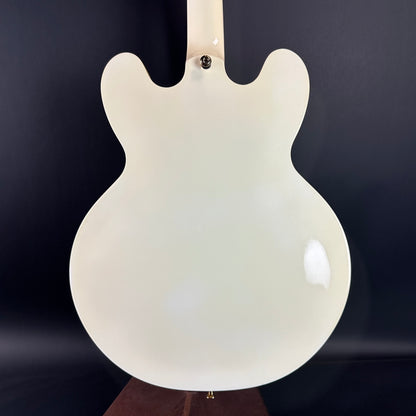 Back of Used Epiphone ES-345 Antique White.