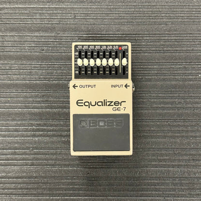 Top of Used Boss GE-7 Graphic Equalizer