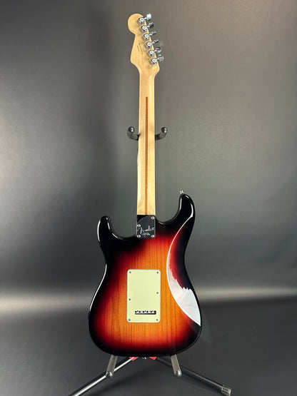 Full back of Used Fender American Deluxe Strat Burst.