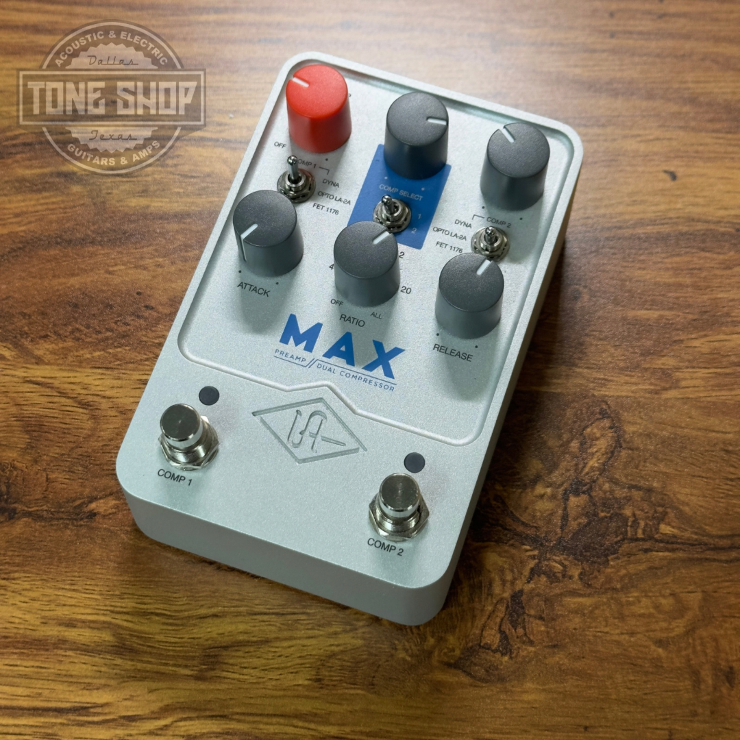 Top of Used Universal Audio Max Preamp Dual Compressor.