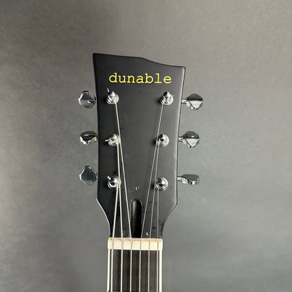 Front of headstock of Used Dunable Cyclops DE.