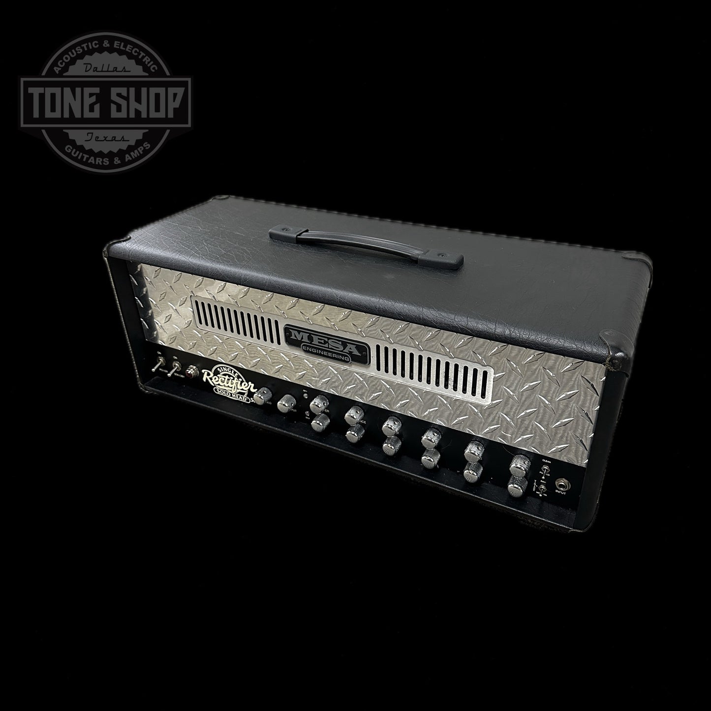 Front of Used Mesa Boogie Single Rectifier Head.