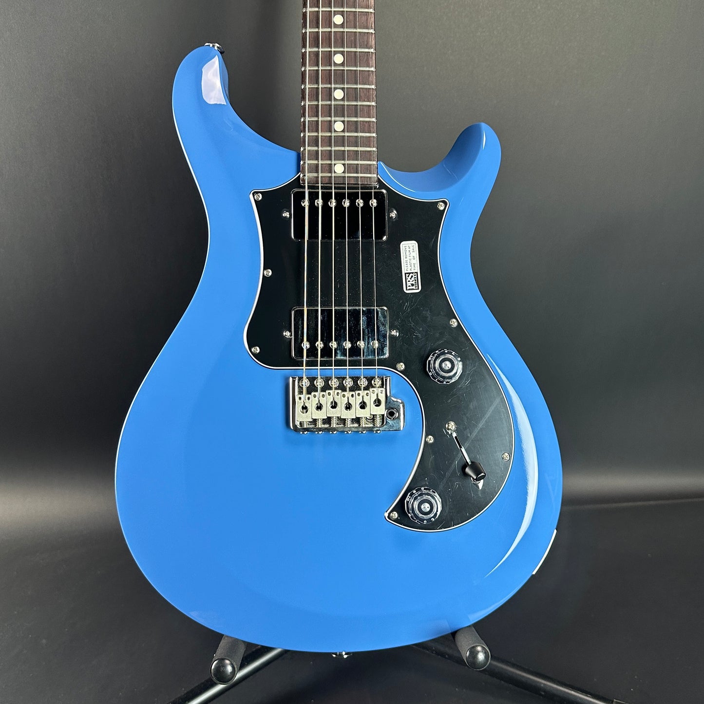 Front of Used PRS S2 Standard 24 Mahi Blue.