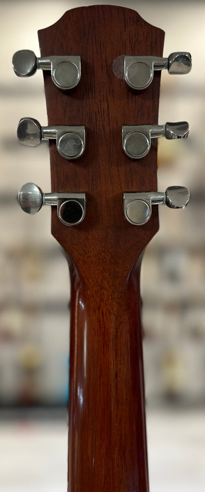 Headstock of Used Yamaha CSF1M Parlor Sunburst TSS4309