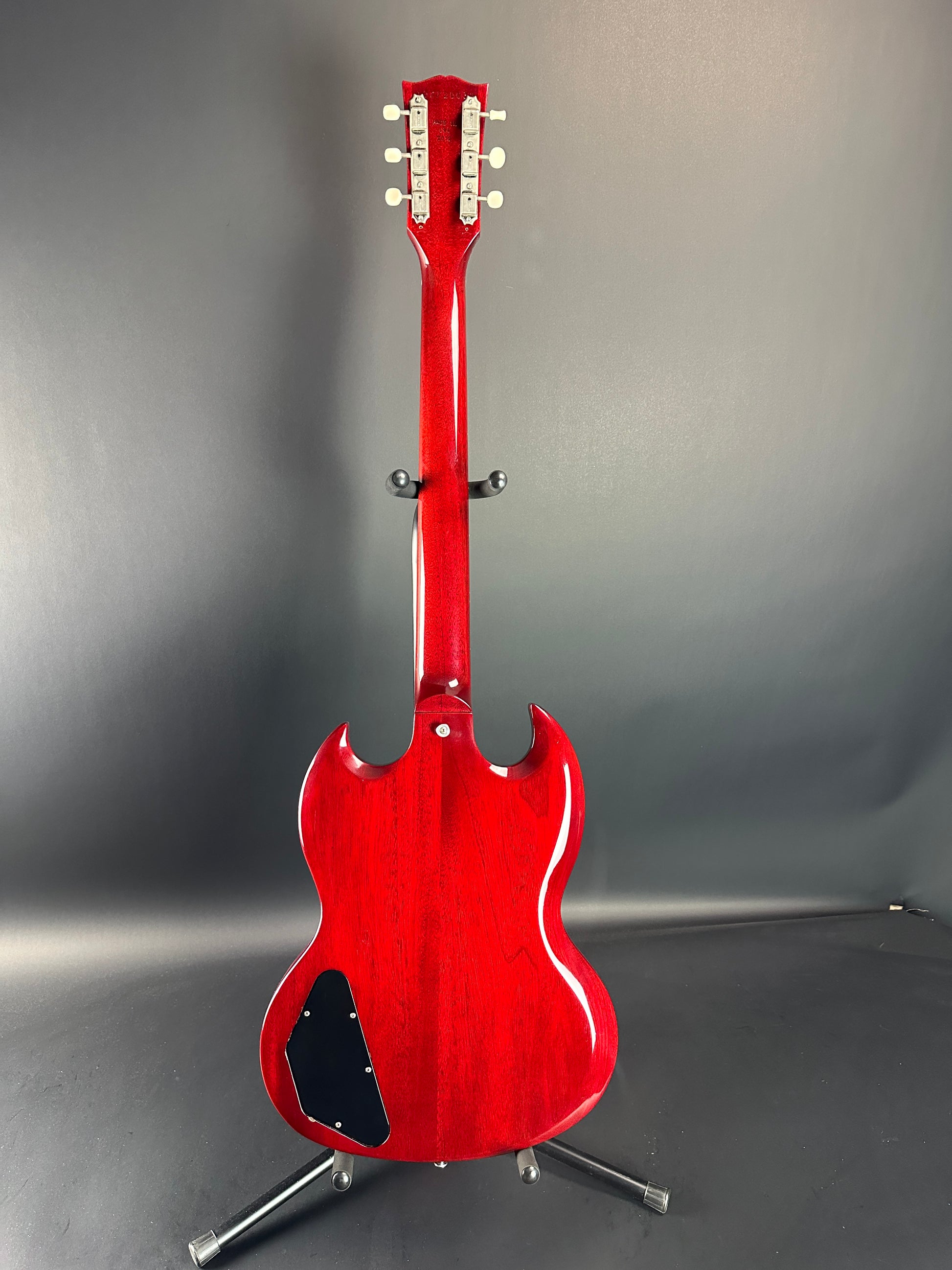 Full back of Used Gibson SG Jr Cherry.