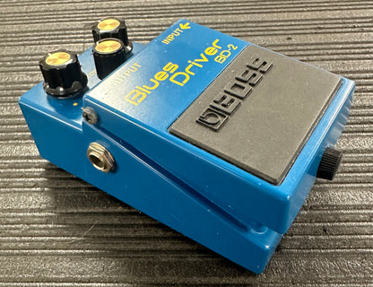 Side of Used Boss BD-2 Blues Driver Pedal TSS4467