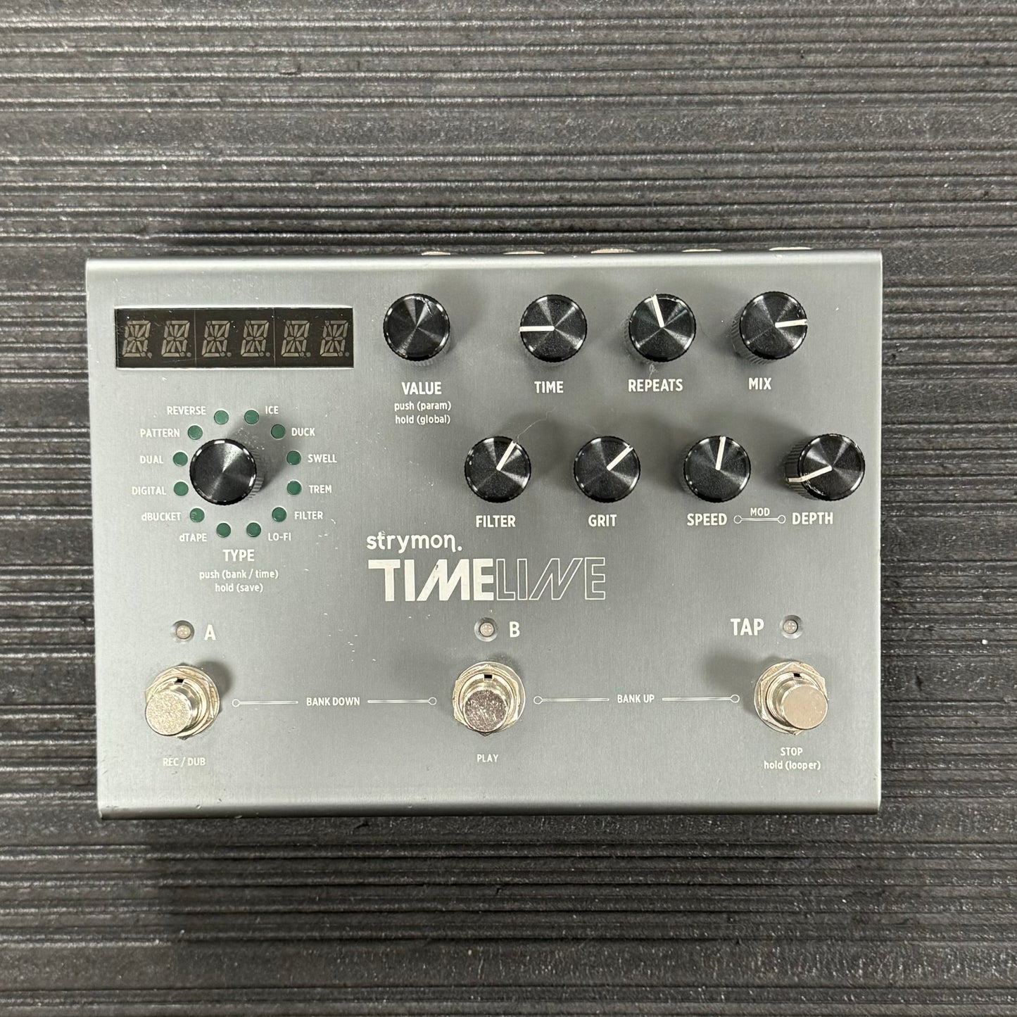 Top of Used Strymon Time Line Multi Delay