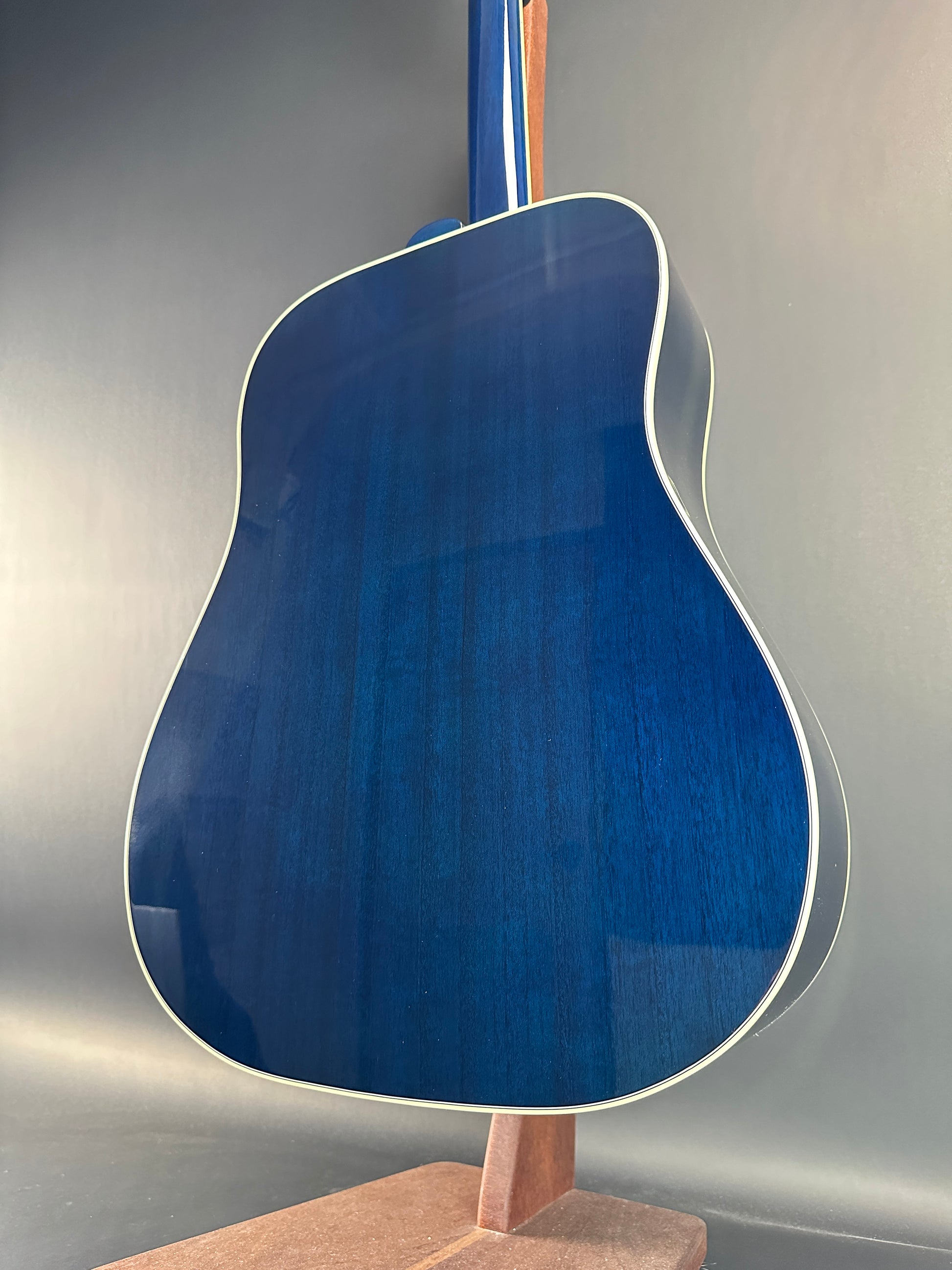 Back angle of Used Gibson Bluebird Miranda Lambert Signature.