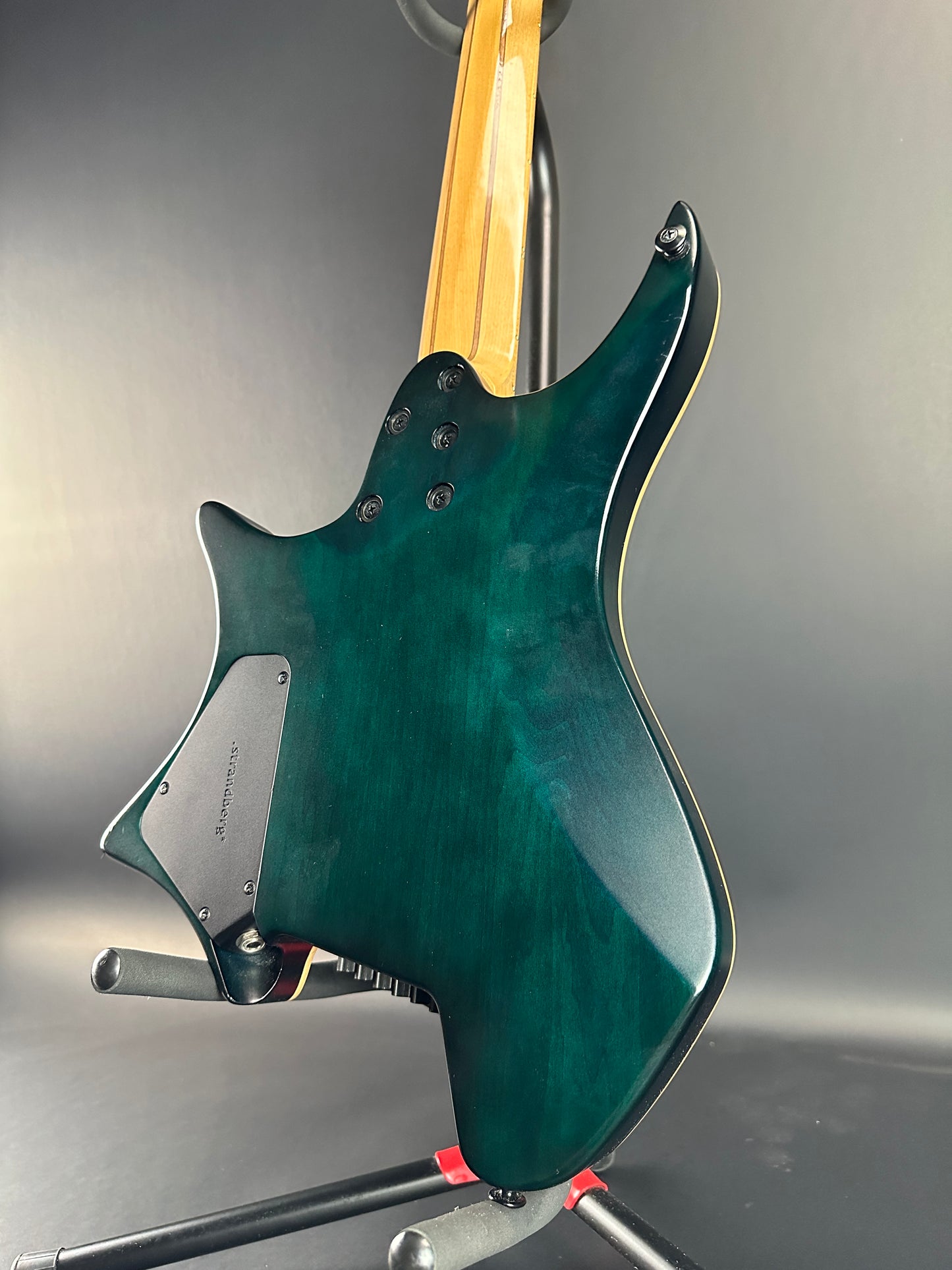 Back angle of Used Strandberg Boden Standard 7 Green.