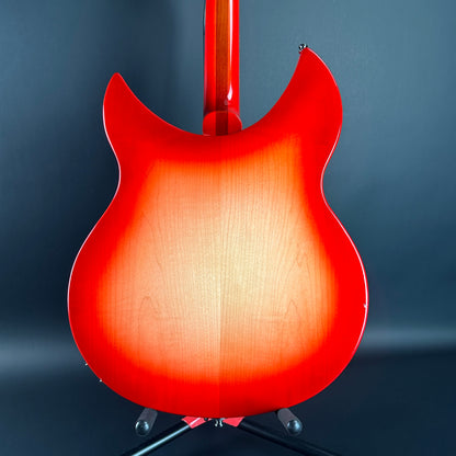 Back of Used 2017 Rickenbacker 330 Fireglo.